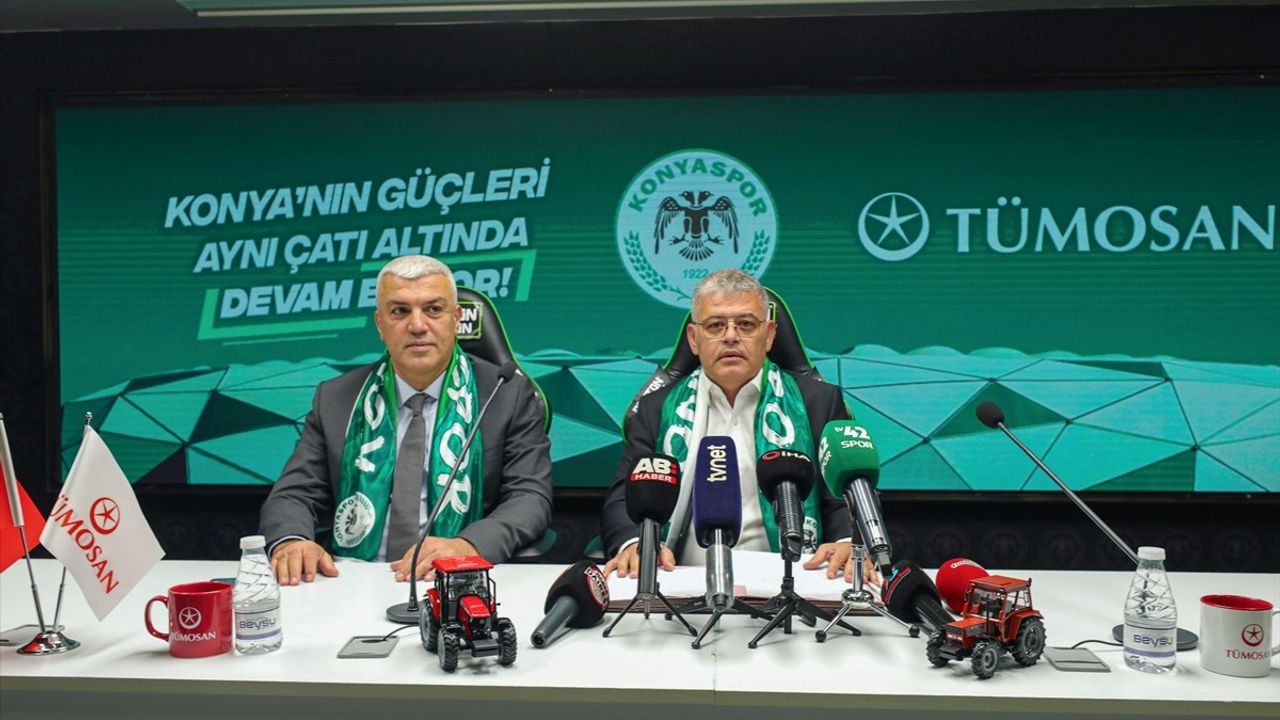 Konyaspor'un İsim ve Göğüs Sponsoru TÜMOSAN 2025-2026 Sezonunda da Destek Verecek