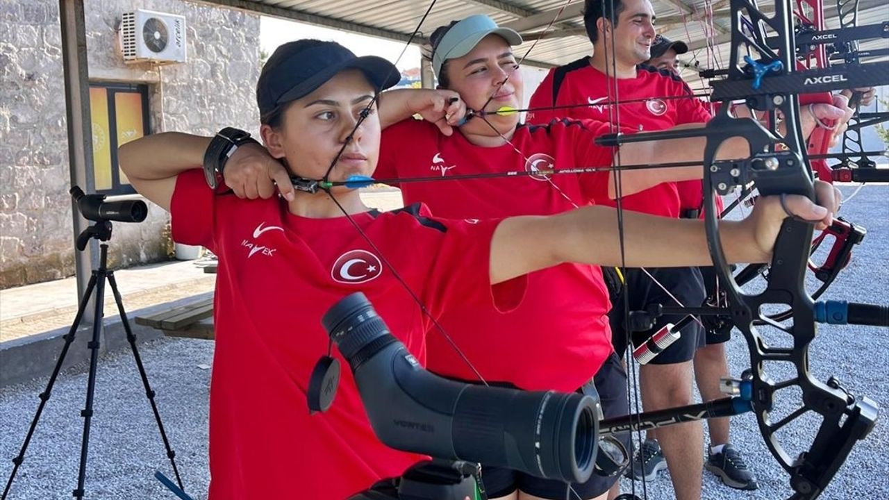 Makaralı Yay Milli Takımı, Dünya Şampiyonası Hazırlığını Gelibolu'da Sürdürüyor