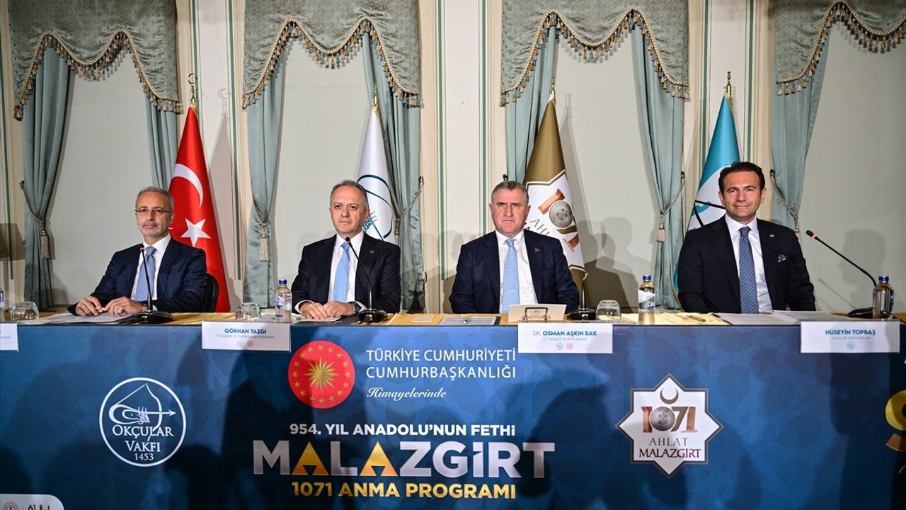 Malazgirt Zaferi'nin 954. Yıl Dönümü: 22-26 Ağustos'ta Malazgirt ve Ahlat'ta Etkinlikler