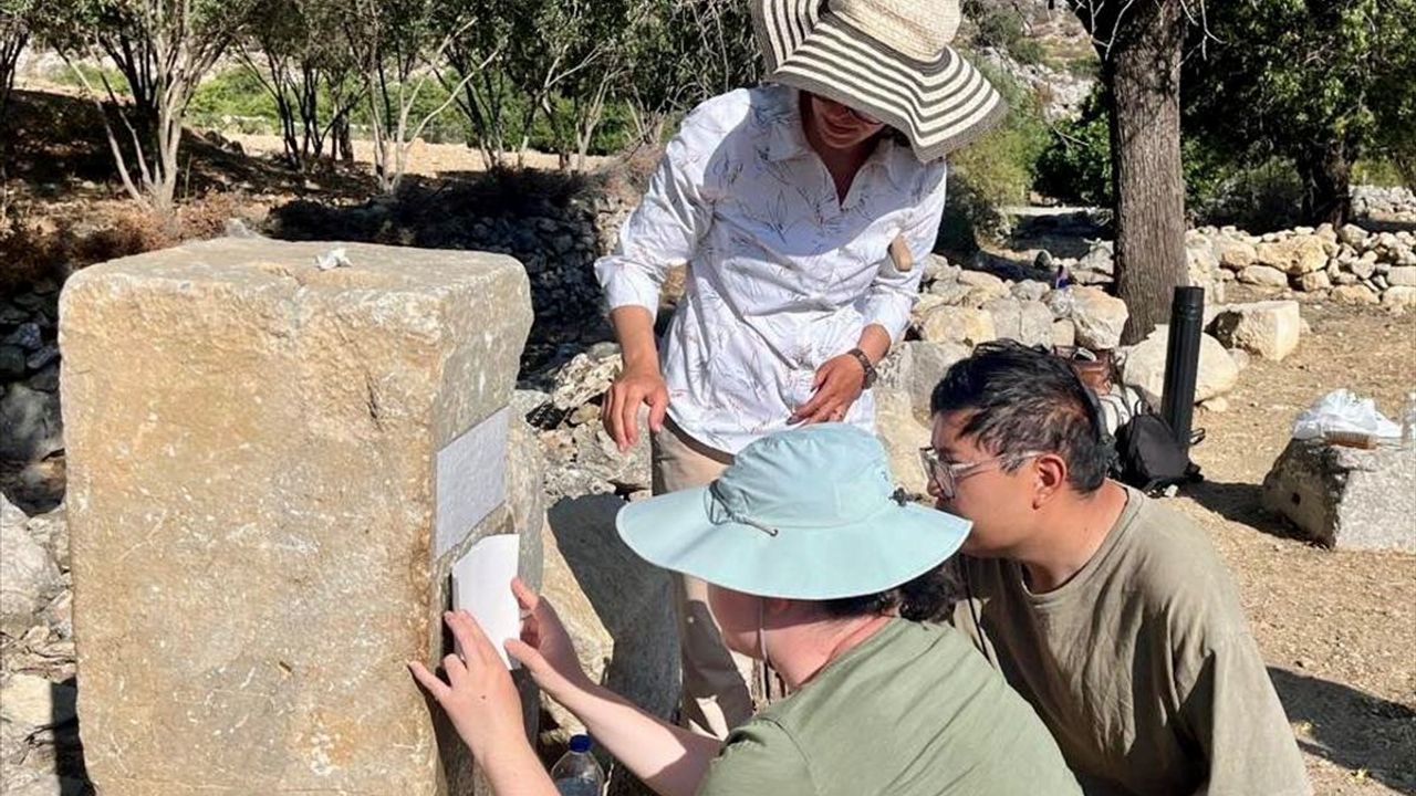 Marmaris'te Phoenix Antik Kenti'nde 2025 kazı çalışmaları tamamlandı