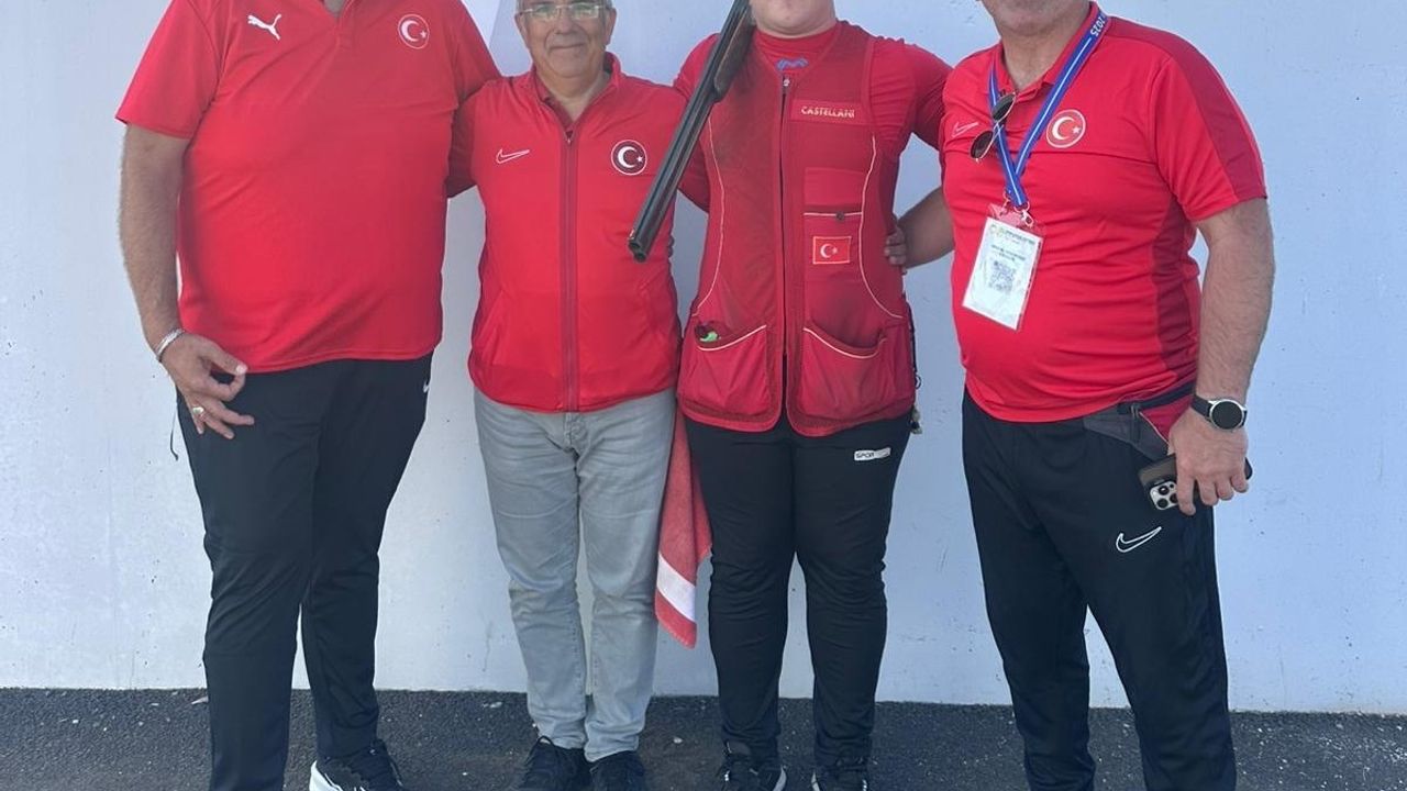 Milli Atıcı Hüseyin Efe Özmen Avrupa Şampiyonu Oldu