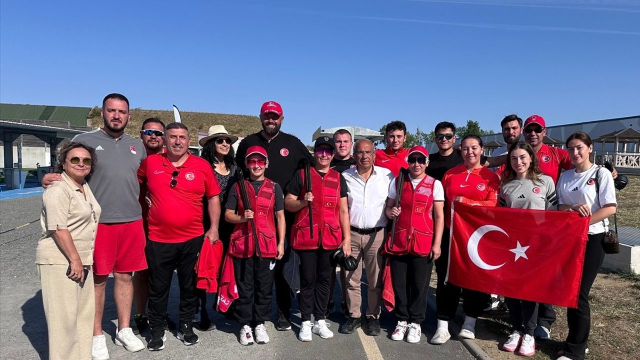 Milli Atıcılar Avrupa Şampiyonası'nı 10 Madalyayla Tamamladı