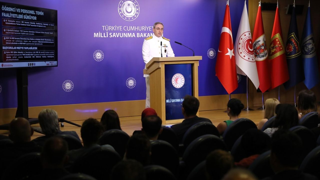 MSB, Haftalık Basın Bilgilendirme Toplantısını Gerçekleştirdi