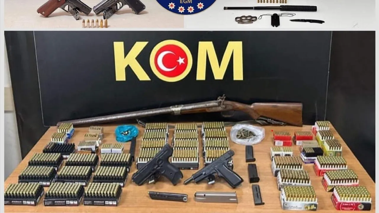 Muğla'da Ruhsatsız Silah Operasyonu: 12 Kişi Yakalandı