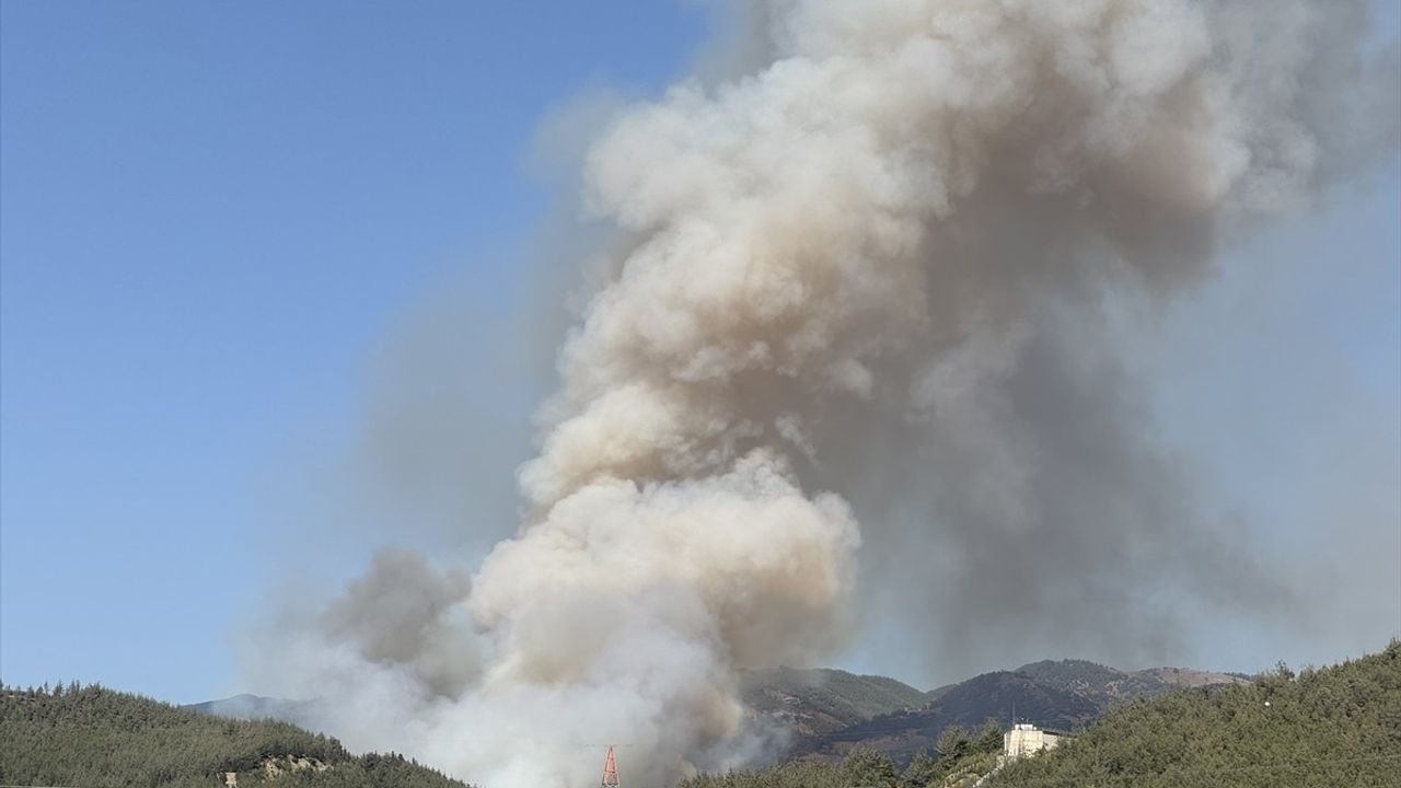 Osmaniye Düziçi'de orman yangını — Havadan ve karadan müdahale sürüyor