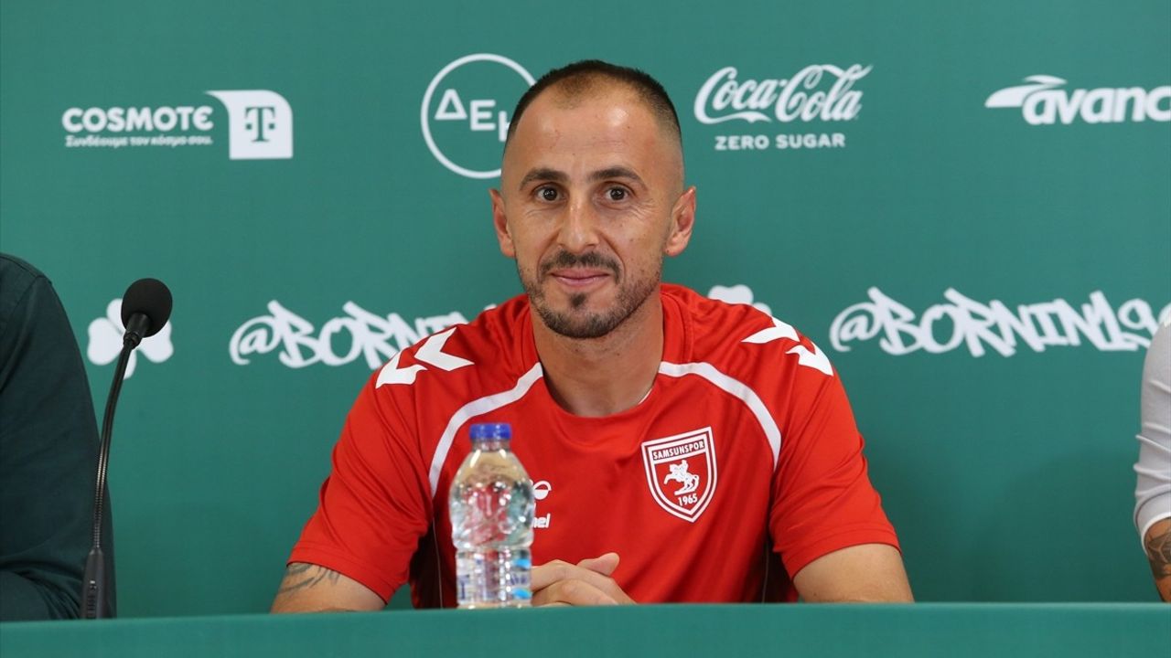 Panathinaikos - Samsunspor: Reis ve kaptan Zeki Yavru maç öncesi beklentilerini paylaştı