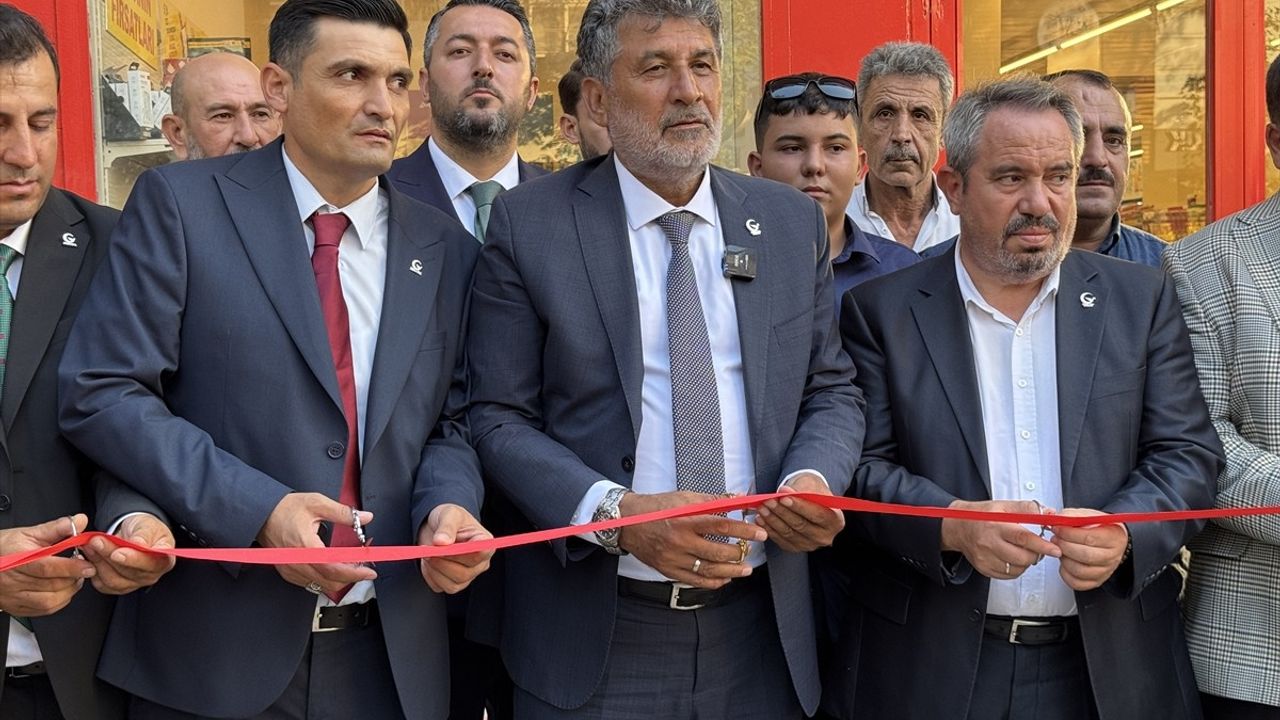 Remzi Çayır, Milli Yol Partisi'nin Kahramanmaraş İl Teşkilat Binasını Açtı