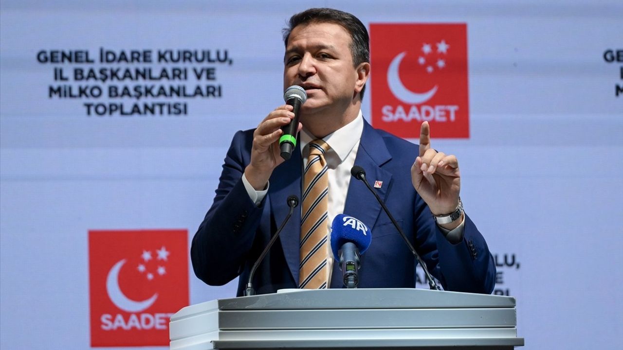 Saadet Partisi Genel Başkanı Arıkan, Gazze İçin Uluslararası Filo Hazırlıklarını Duyurdu