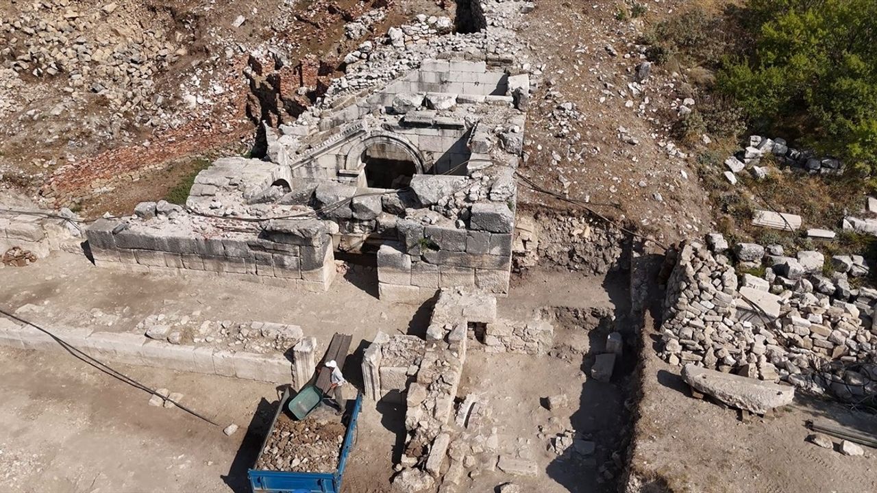 Sagalassos Antik Kenti'nde Türkiye'nin Üçüncü Büyük Odeonu Gün Yüzüne Çıkıyor