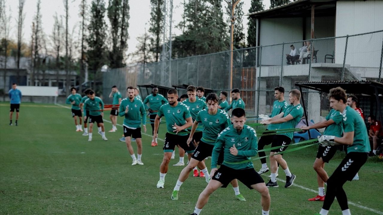 Sakaryaspor, Boluspor maçı hazırlıklarına Rüstemler Tesisleri'nde başladı