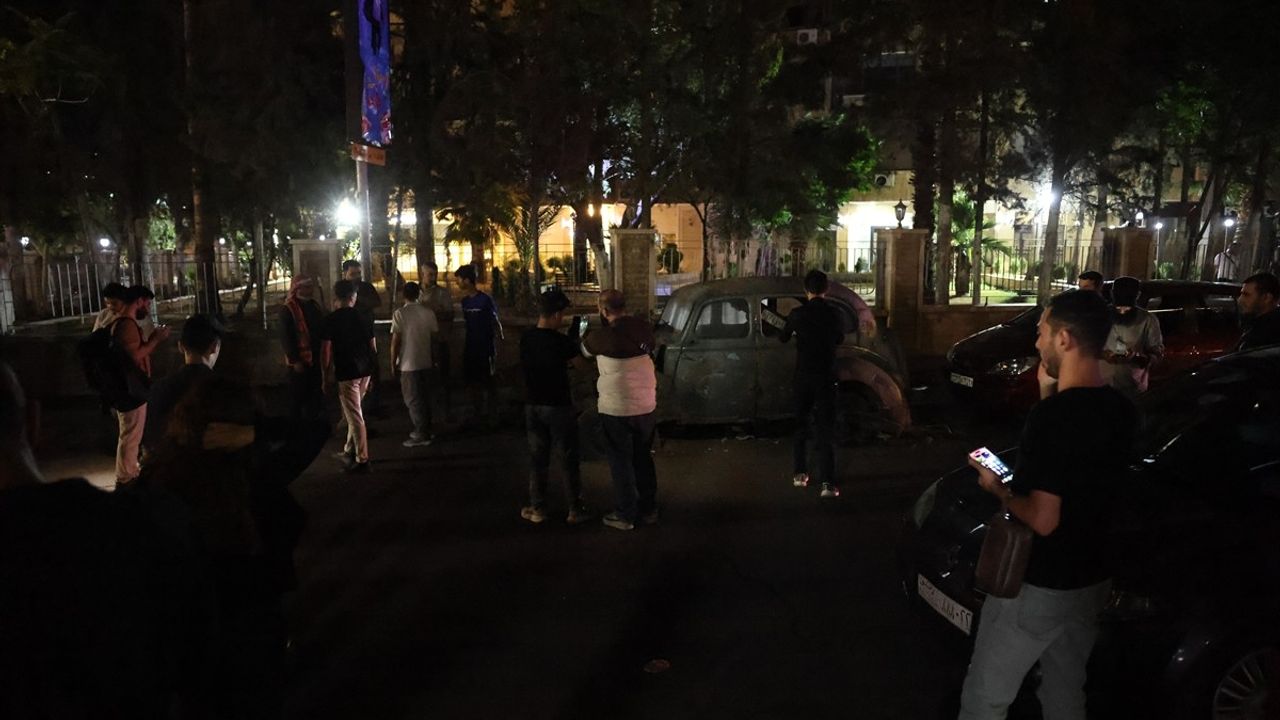 Şam'da Meze bölgesinde araç patlaması: Çevrede hasar oluştu