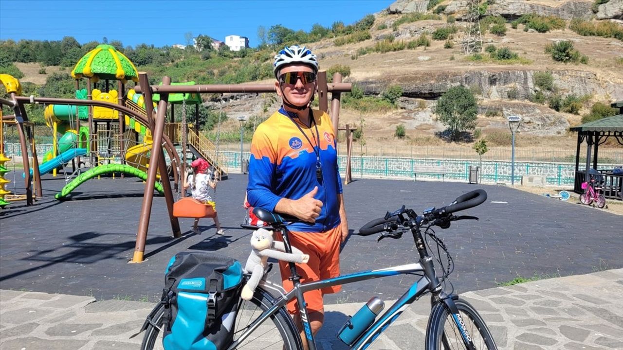 Samsun'da bisiklet topluluğunun 56 km'lik rotası: Çobanlı İskelesi - Tekkeköy Mağaraları