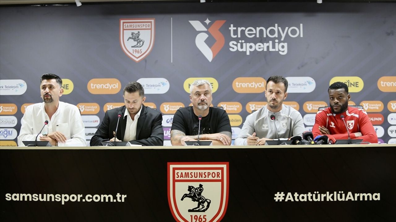 Samsunspor — Panathinaikos rövanşı: Reis '2 farklı galibiyet' hedefiyle sahada