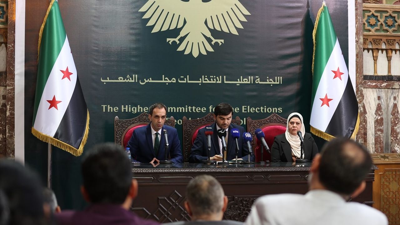 Suriye Yüksek Seçim Komitesi'nin resmi internet sitesi hizmete girdi