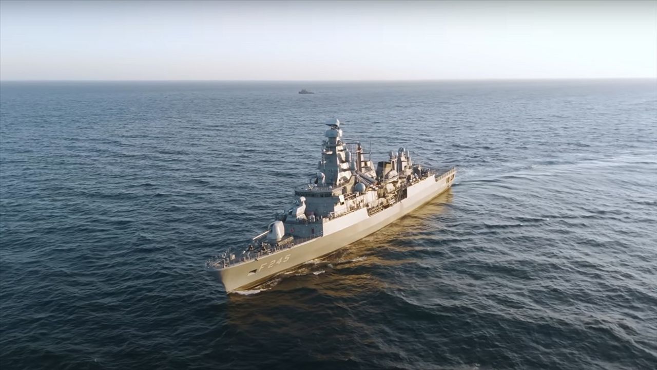 TCG ORUÇREİS Fırkateyni Mavi Vatan Savunmasında Görevde