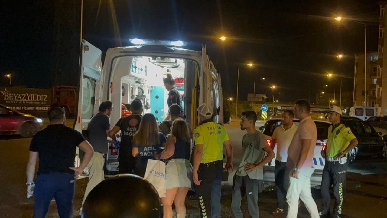 Tekirdağ Çorlu'da yaya geçidinde çarpma: Kadın ağır yaralandı