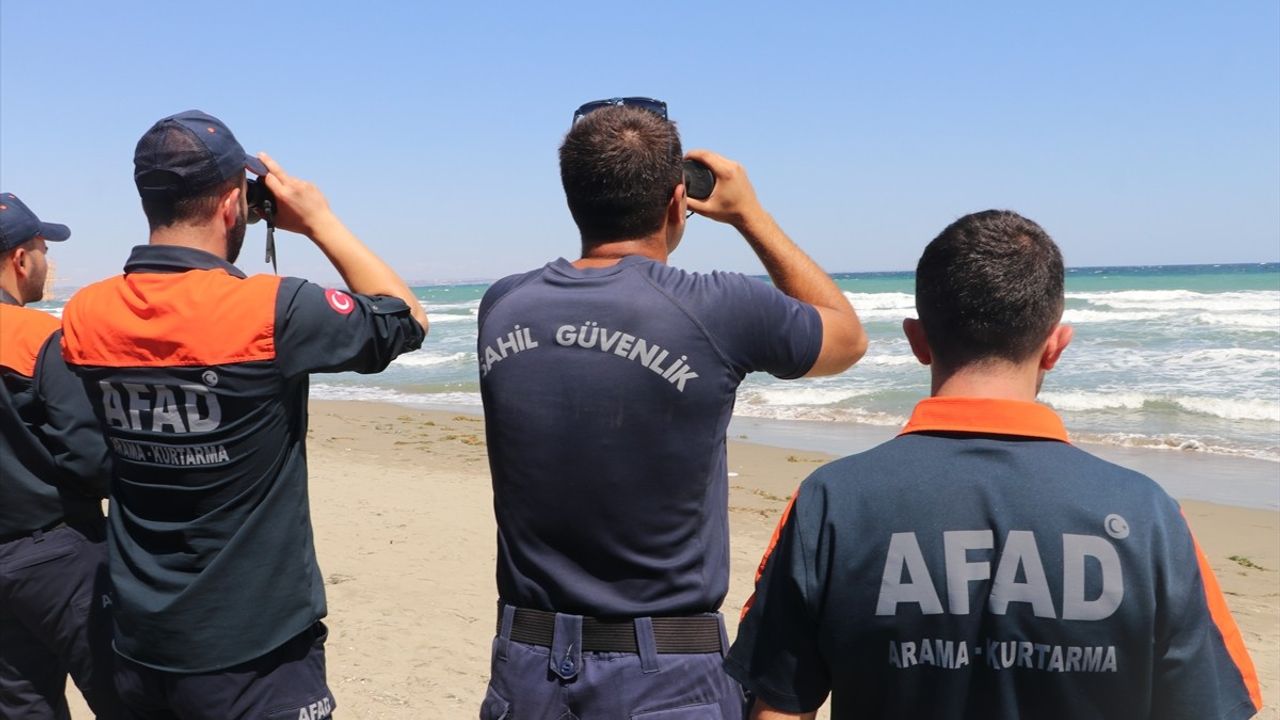 Tekirdağ'da denizde kaybolan A.B. için arama çalışmaları 3. gününde