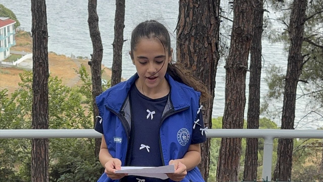 Tekirdağ'da Öğrencilerden Orman İşçilerine Destek Mektupları