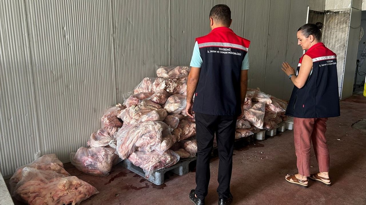 Tekirdağ'da Sağlıksız Gıda Deposuna 210 Bin Lira Ceza Uygulandı