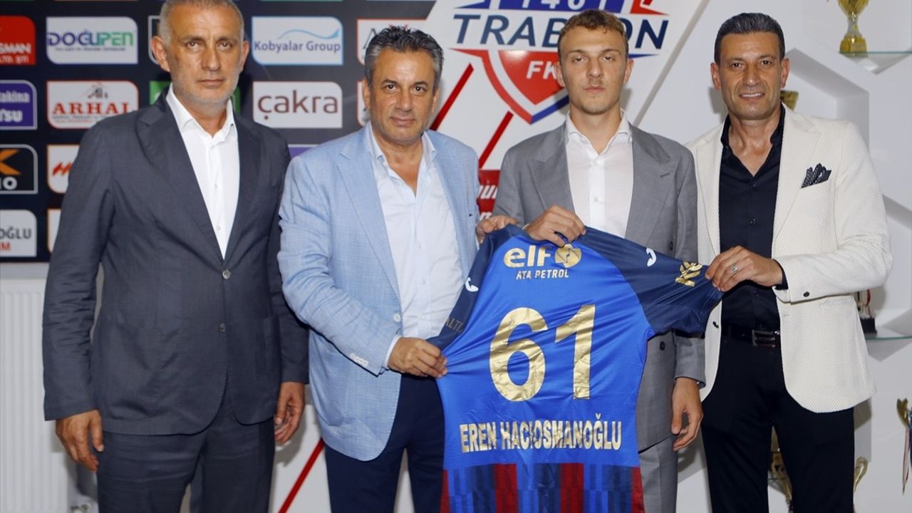 TFF Başkanı İbrahim Hacıosmanoğlu, 1461 Trabzon Futbol Kulübünü Ziyaret Etti