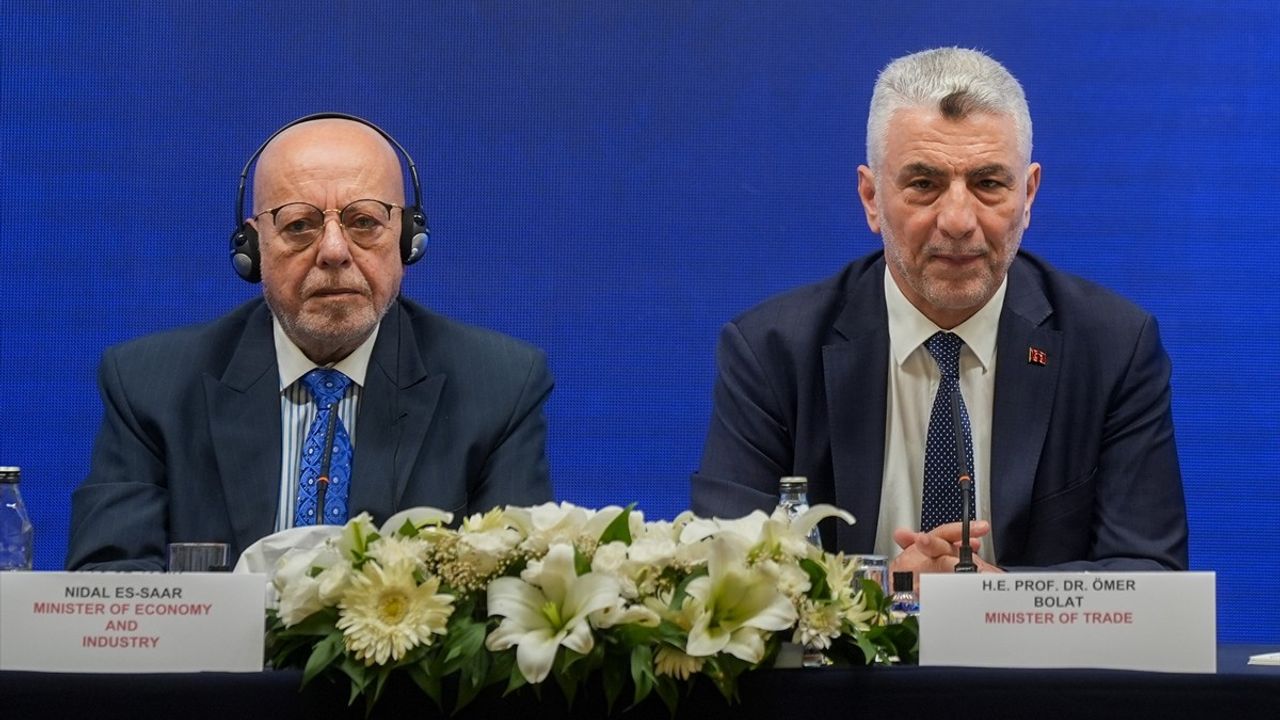 Ticaret Bakanı Bolat'tan Suriye ile Ekonomik İşbirliği Vurgusu