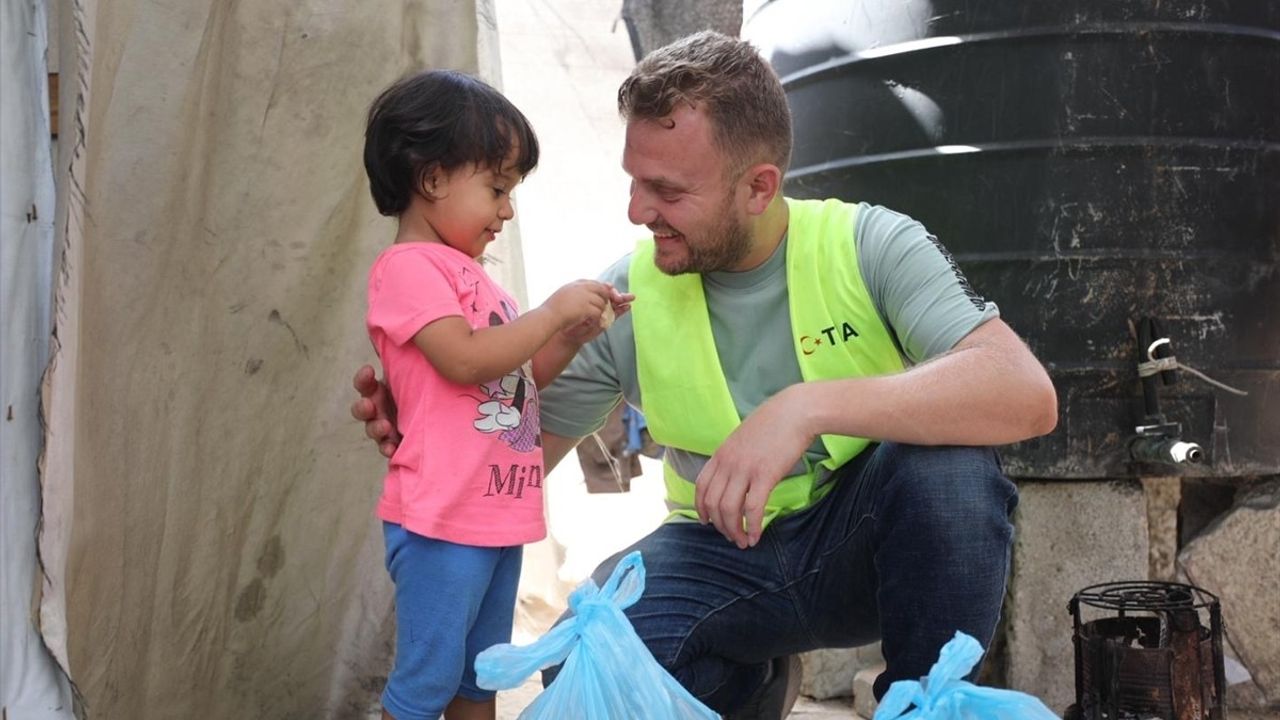 TİKA, Gazze'ye Gıda Yardımını Sürdürüyor