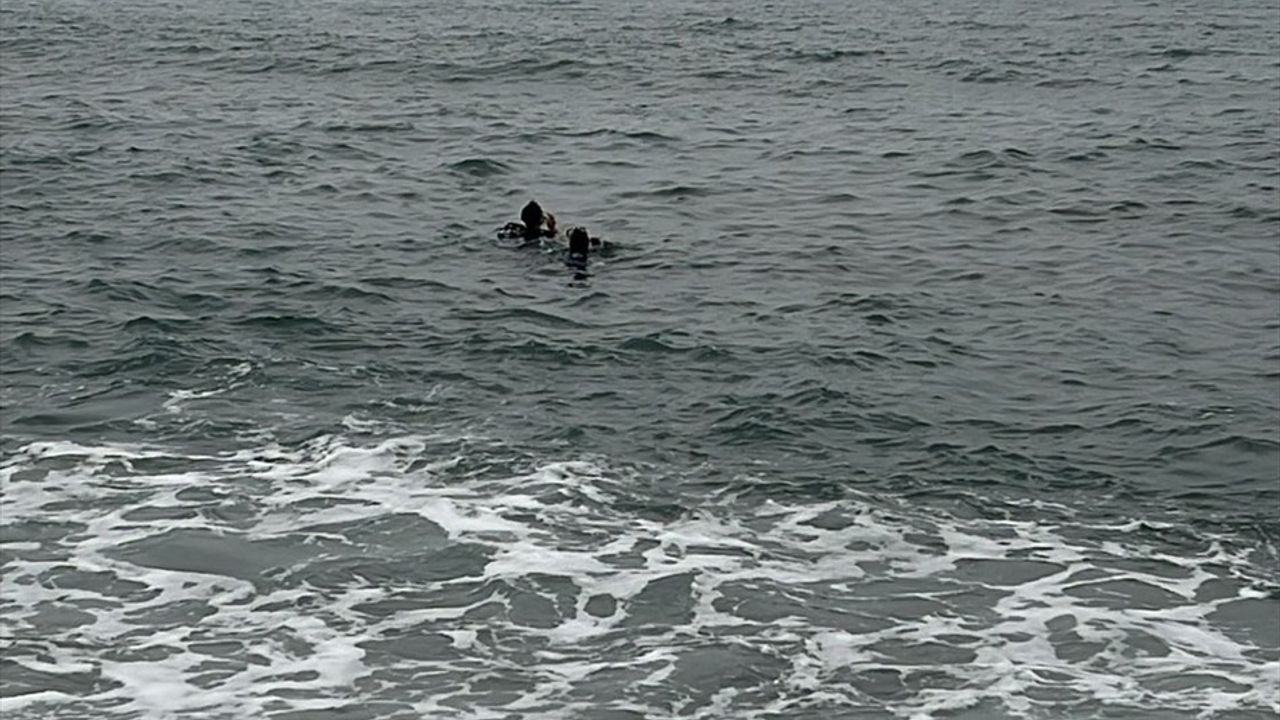 Trabzon Of'ta denizde kaybolduğu öne sürülen çocuk için arama-kurtarma çalışması başlatıldı