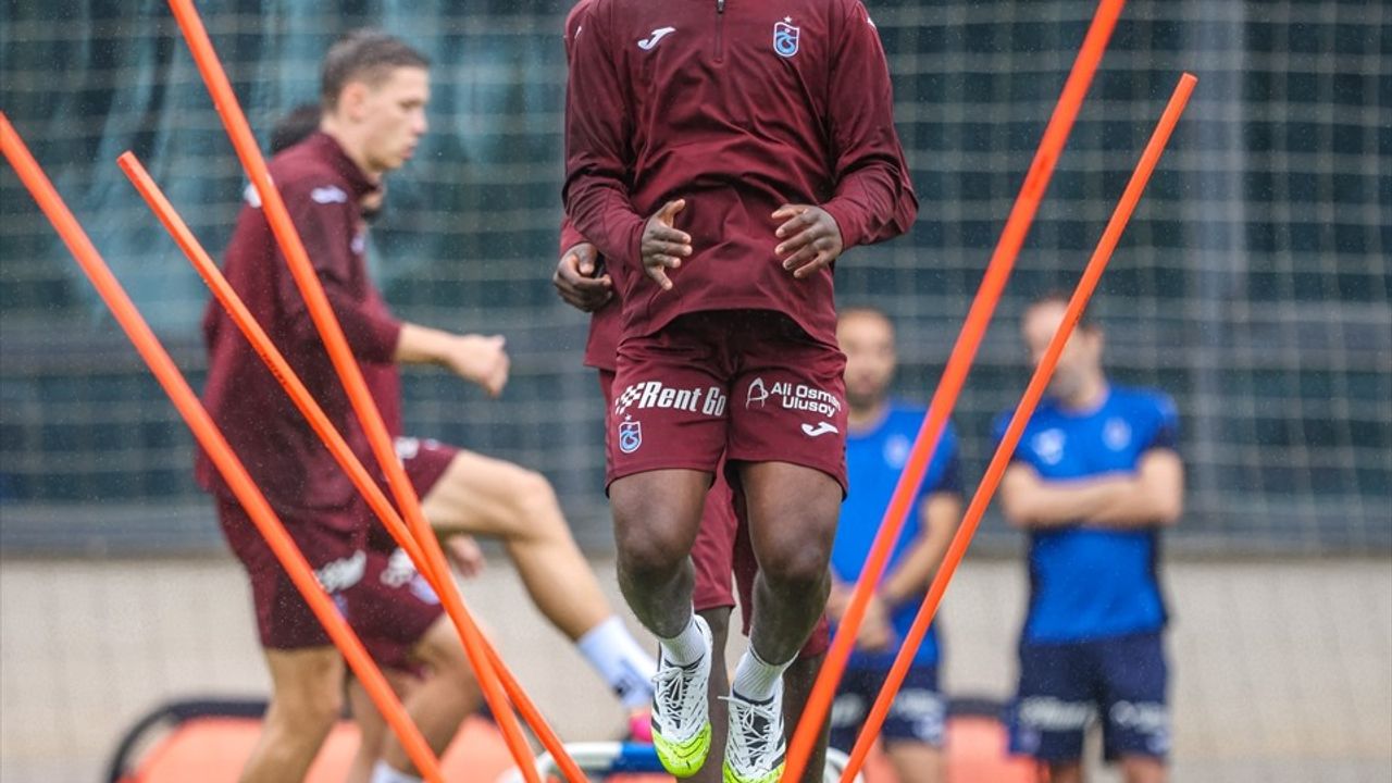 Trabzonspor, Samsunspor maçı hazırlıklarına başladı