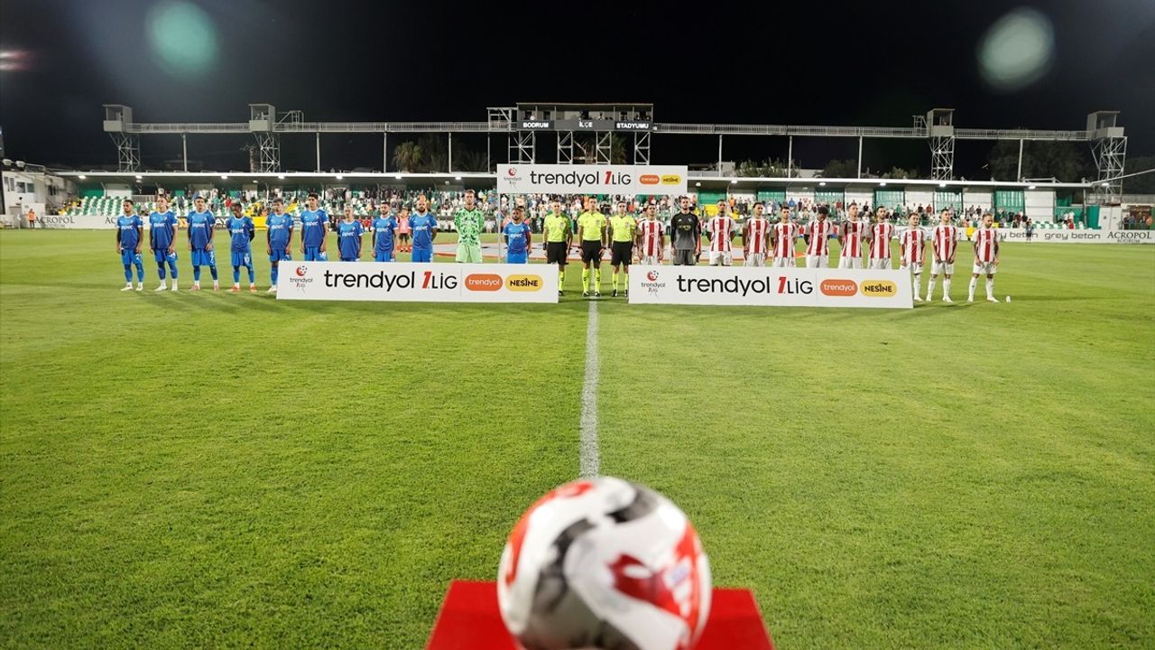 Trendyol 1. Lig'de Sipay Bodrum FK ve Pendikspor Berabere Kaldı