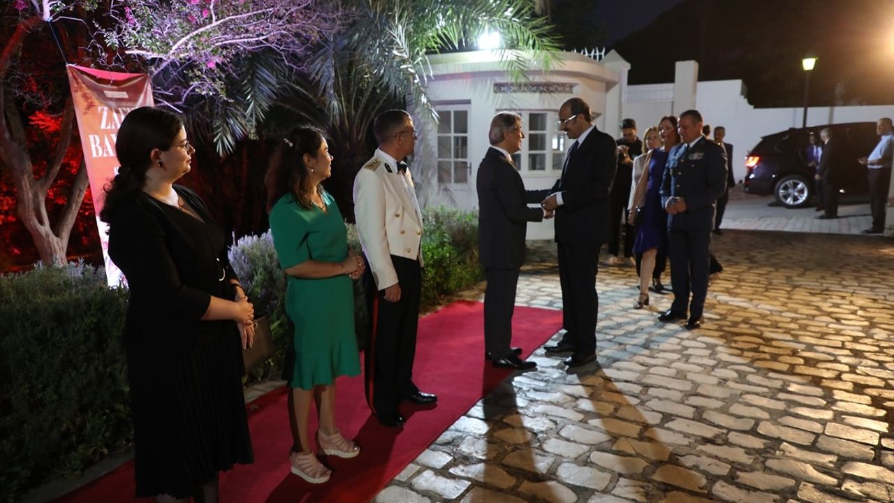 Tunus'ta Türk Büyükelçiliği'nde 30 Ağustos Zafer Bayramı resepsiyonu