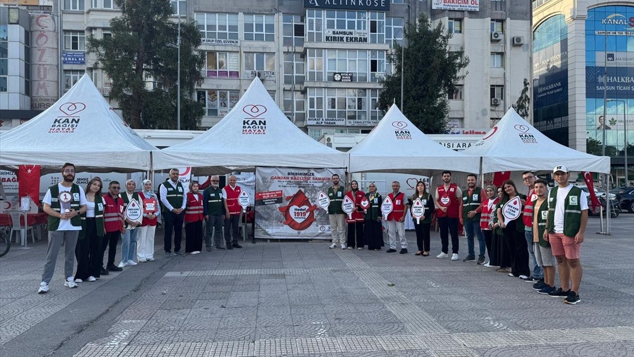 Türk Kızılay’ın 'Hedef 1919: Hastaya Kan, Ormana Can' kampanyasına emniyet ve Yeşilay desteği