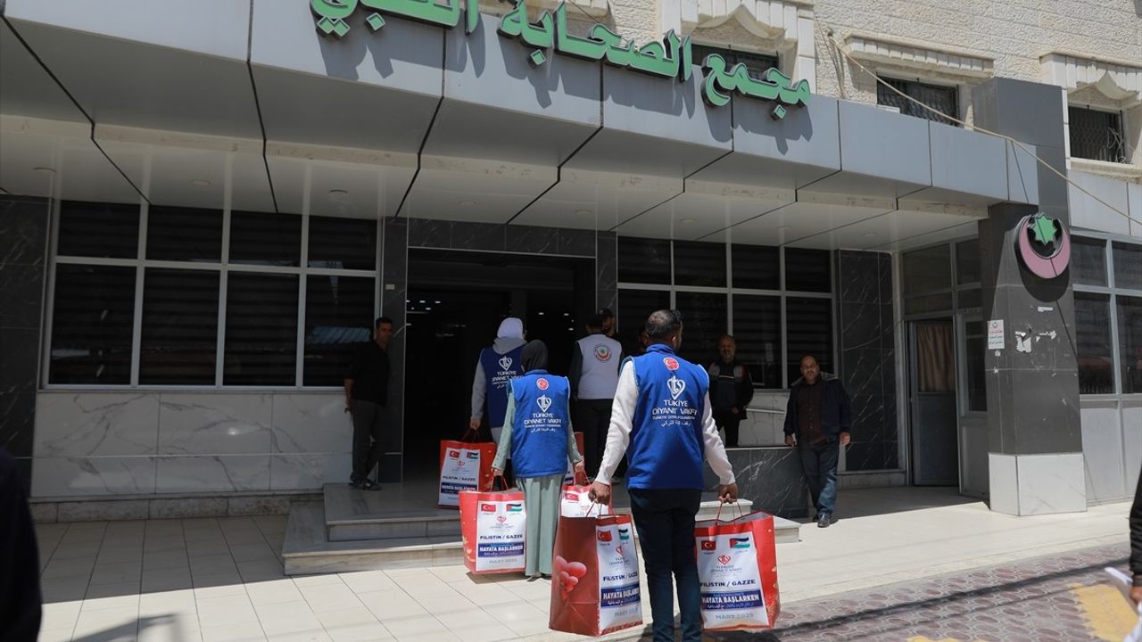 Türkiye Diyanet Vakfı'ndan Gazze'ye Yaklaşık 35 Milyon Dolar Değerinde İnsani Yardım