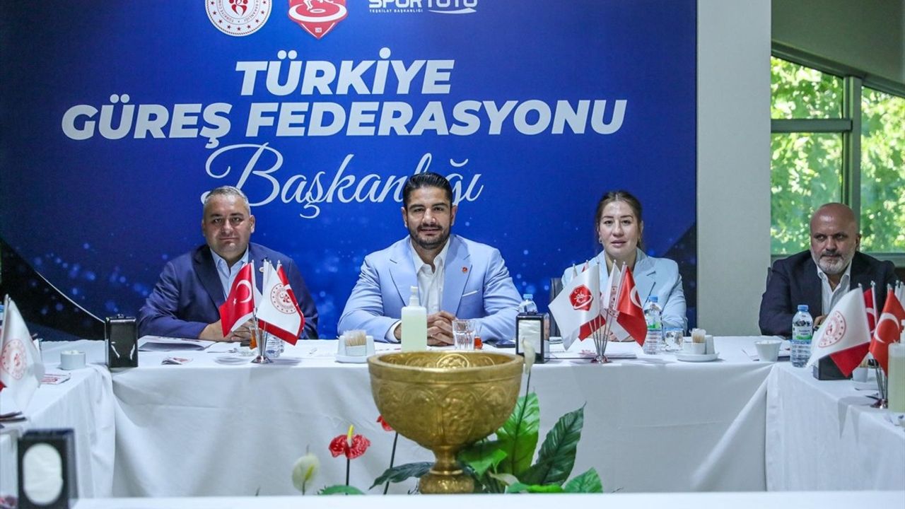 Türkiye Güreş Federasyonu Yönetim Kurulu Ankara'da İstişare Toplantısı Gerçekleştirdi