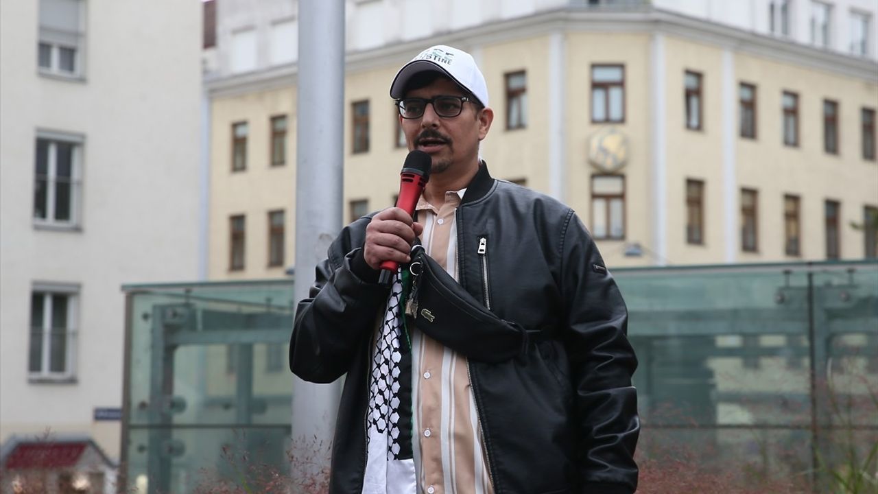 Viyana'da Filistin destekçileri İsrail'e yaptırım çağrısıyla yürüdü — BRP Rotax iddiası gündemde