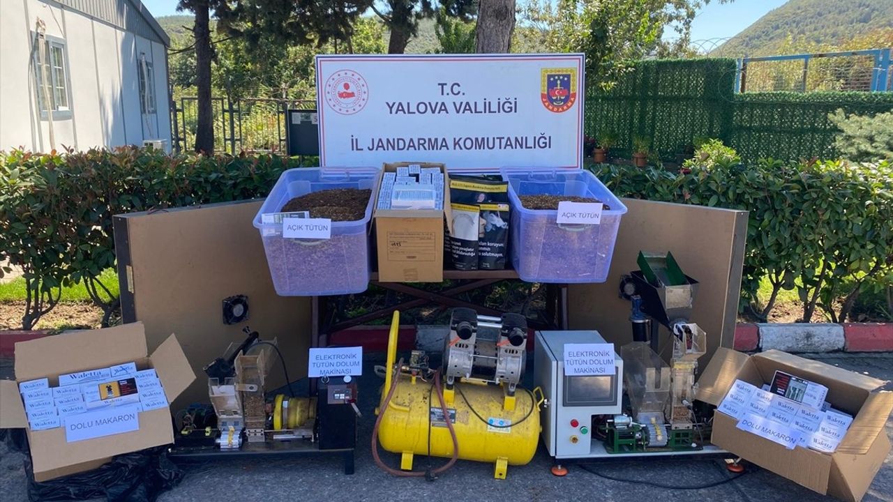 Yalova Çiftlikköy'de Kaçakçılık Operasyonu: 1 Kişi Tutuklandı