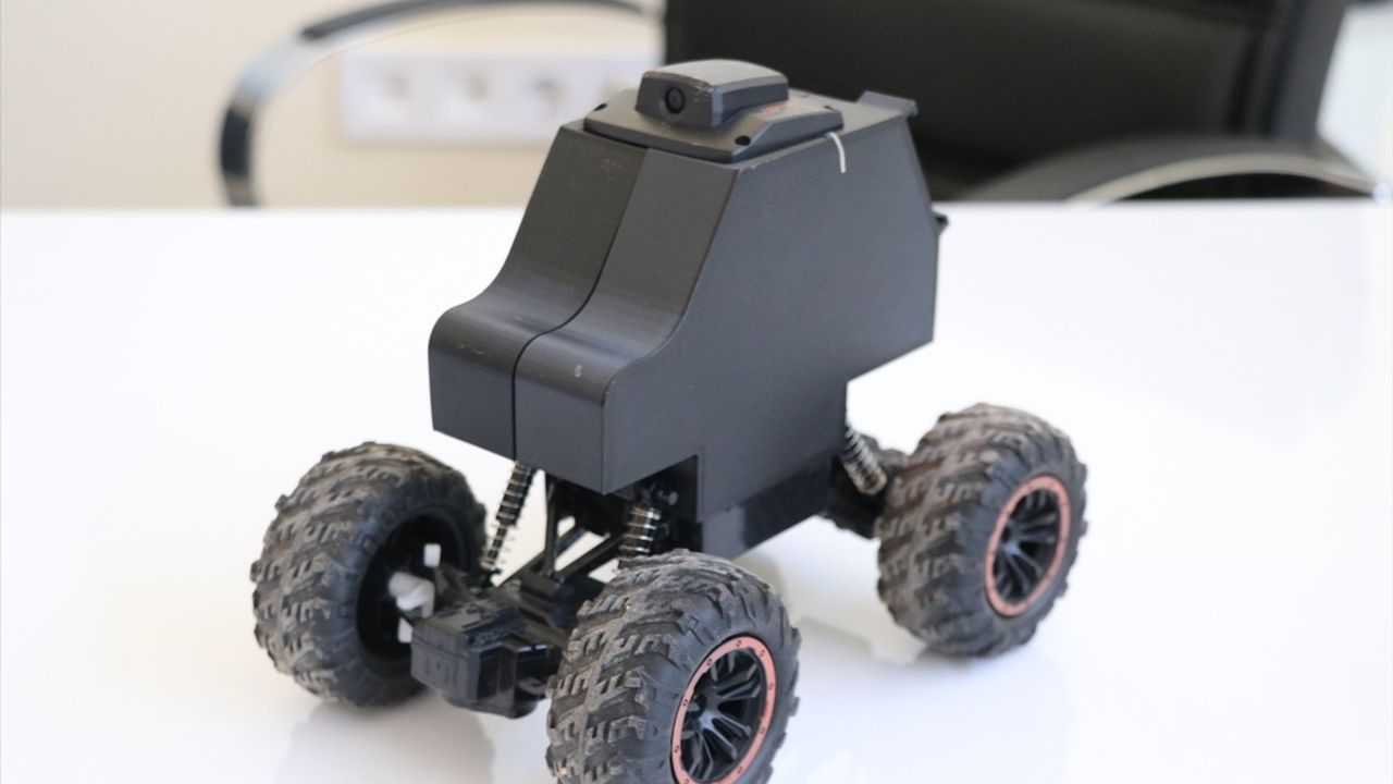 Yozgat'ta geliştirilen mini araç mağara ve maden ocaklarındaki zehirli gazları tespit ediyor