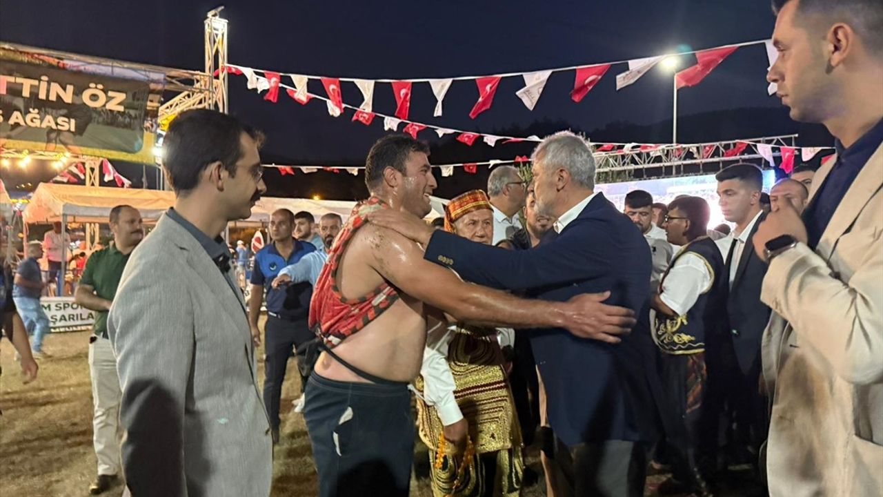 14. Belen Yayla Şenlikleri'nde Ali Böncüoğlu başpehlivan oldu