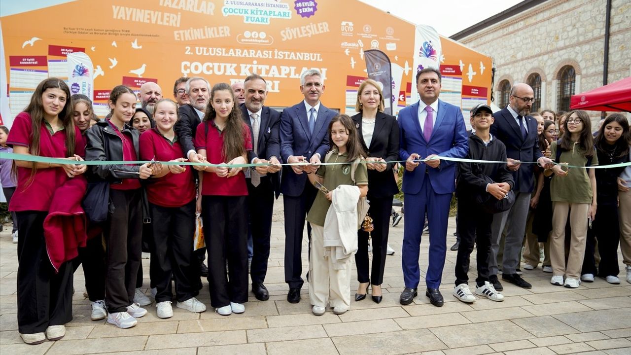 2. Uluslararası İstanbul Çocuk Kitapları Fuarı, Rami Kütüphanesi'nde açıldı