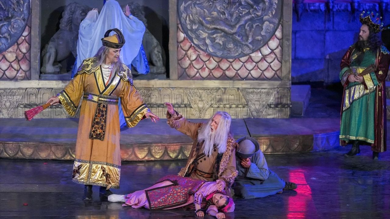 32. Uluslararası Aspendos Opera ve Bale Festivali 'Turandot' ile açıldı