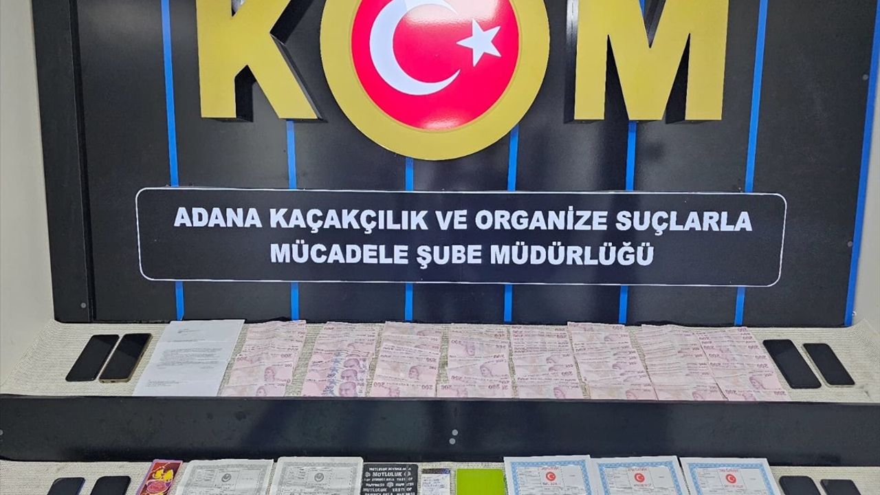 Adana'da tefecilik operasyonunda 3 zanlı tutuklandı