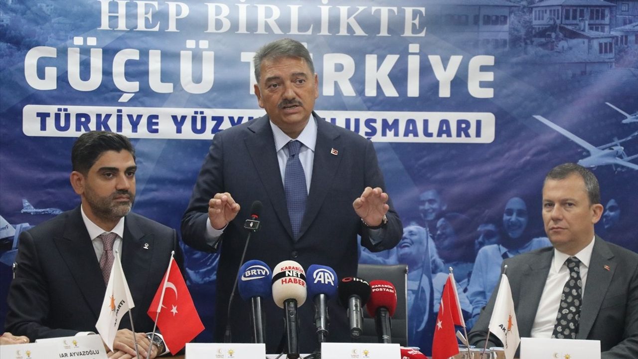 AK Parti Genel Başkan Yardımcısı Ahmet Baha Öğütken: 'Amacımız belli, çalışacağız, başaracağız'