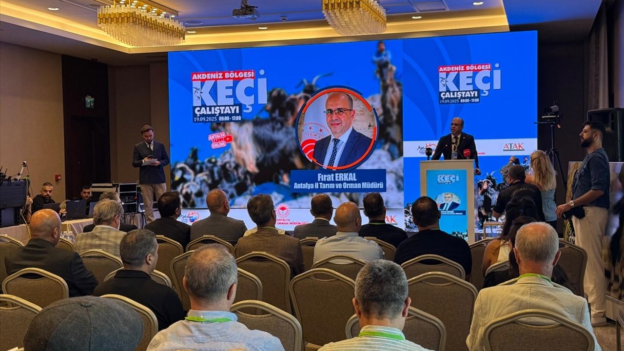 Akdeniz Bölgesi Keçi Çalıştayı: Üretici, Akademisyen ve Kurumlar Bir Araya Geldi
