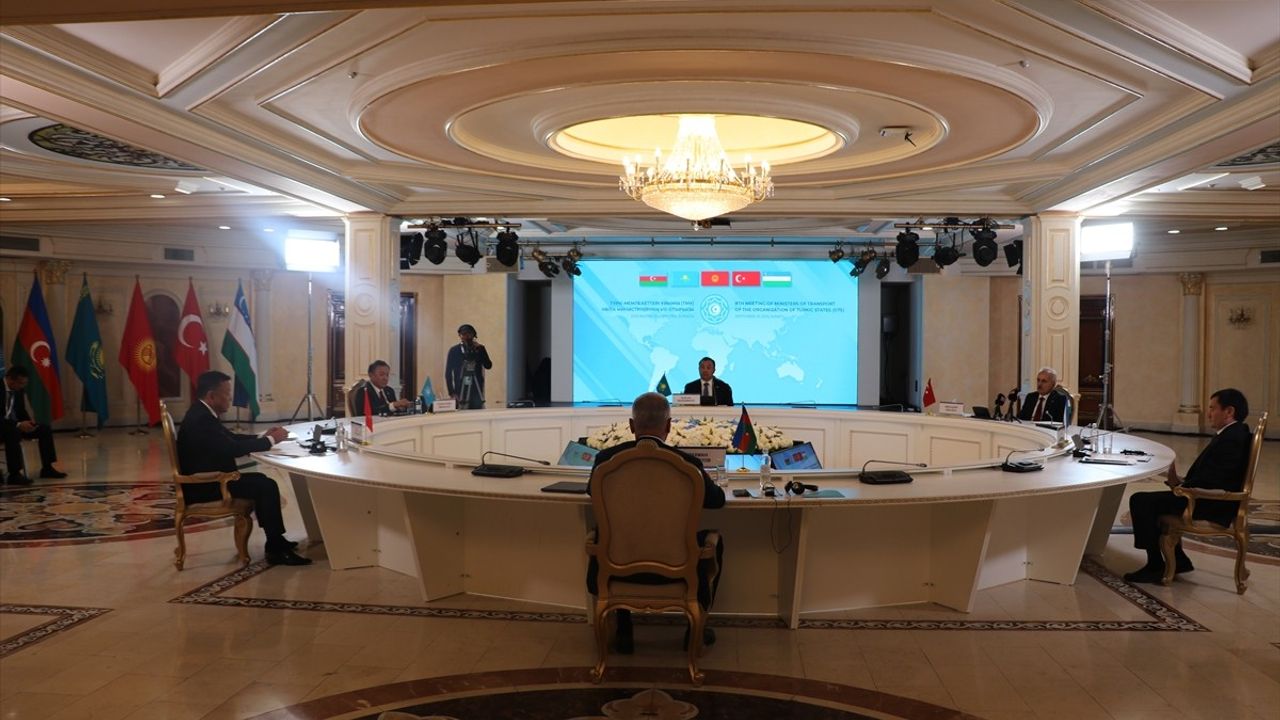 Almatı'da TDT 8. Ulaştırma Bakanları Toplantısı: Orta Koridor ve Dijitalleşme Öne Çıktı