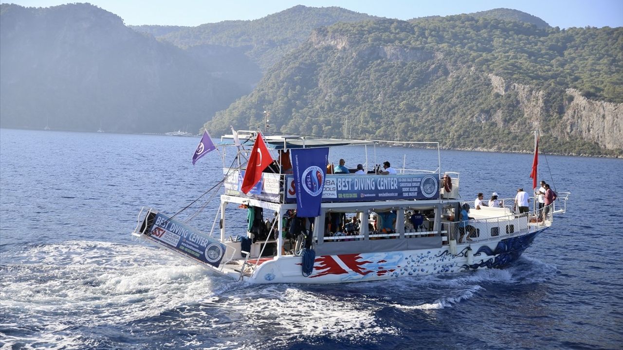 Altın Palet Sualtı Görüntüleme Türkiye Şampiyonası Fethiye'de başladı
