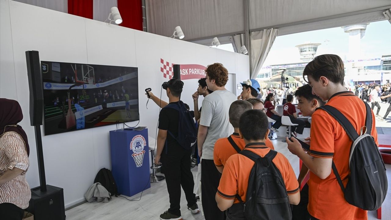 Anadolu Ajansı TEKNOFEST İstanbul'da ürün ve hizmetlerini tanıttı