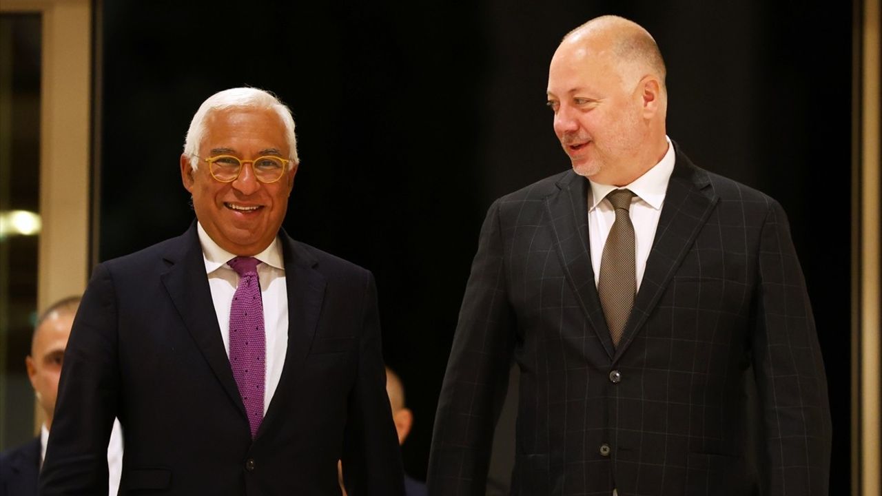 Antonio Costa Bulgaristan'da: AB desteği Ukrayna'nın egemenliğini korumaya yardımcı oldu