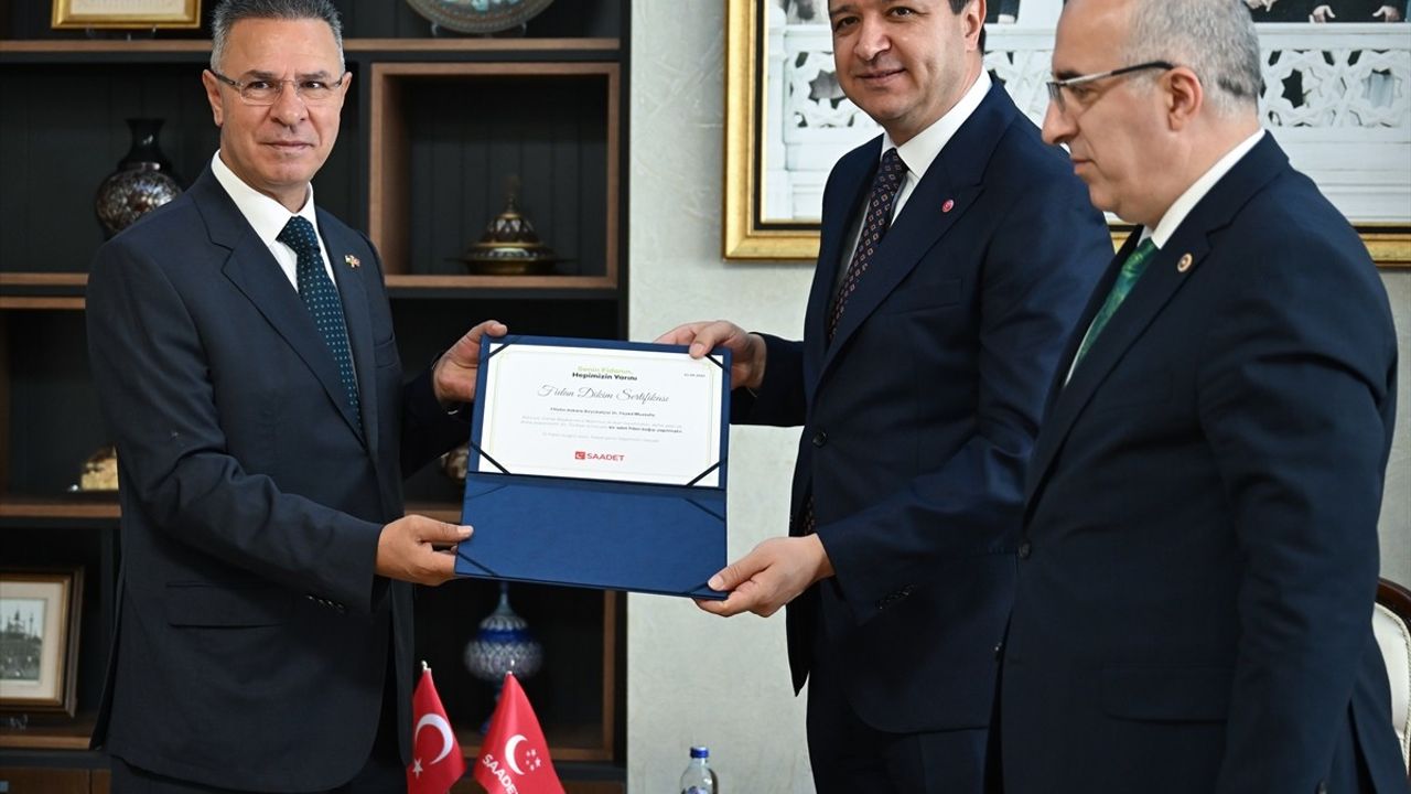 Arıkan, Filistin Büyükelçisi Faed Mustafa ile görüştü: Türkiye'den dayanışma ve sivil inisiyatif vurgusu