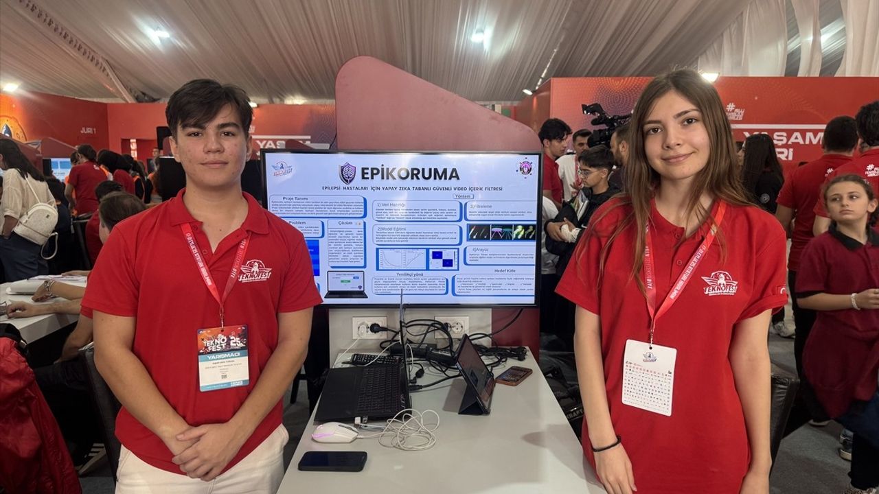 Aydın Fen Lisesi Öğrencilerinden Yapay Zeka Tabanlı Epilepsi Dostu Video Filtresi