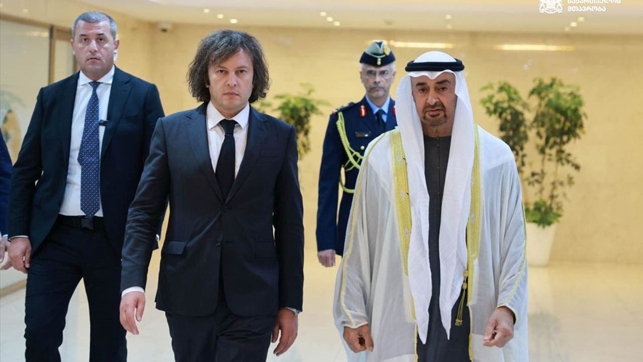 BAE Devlet Başkanı Al Nahyan ilk kez Tiflis'te: İkili işbirliği ve 6 milyar dolarlık yatırım gündemde