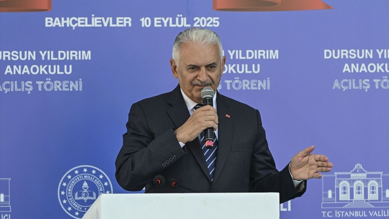 Bahçelievler'de Dursun Yıldırım Anaokulu törenle hizmete açıldı